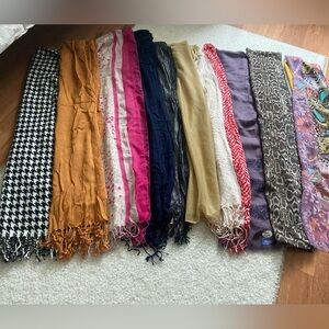 Stylish Multicolor Women's Scarves Collection